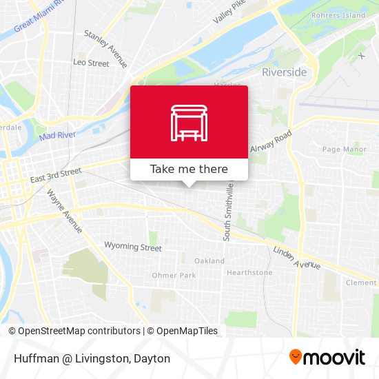 Huffman @ Livingston map