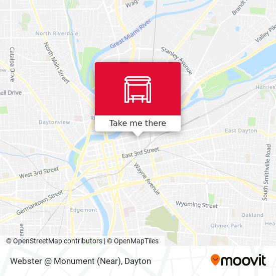 Webster @ Monument (Near) map