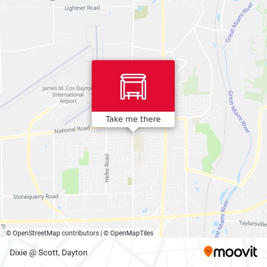 Mapa de Dixie @ Scott