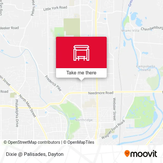 Dixie @ Palisades map