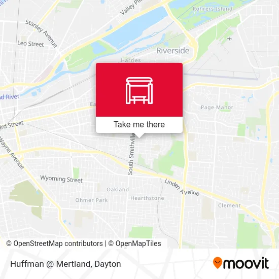 Huffman @ Mertland map