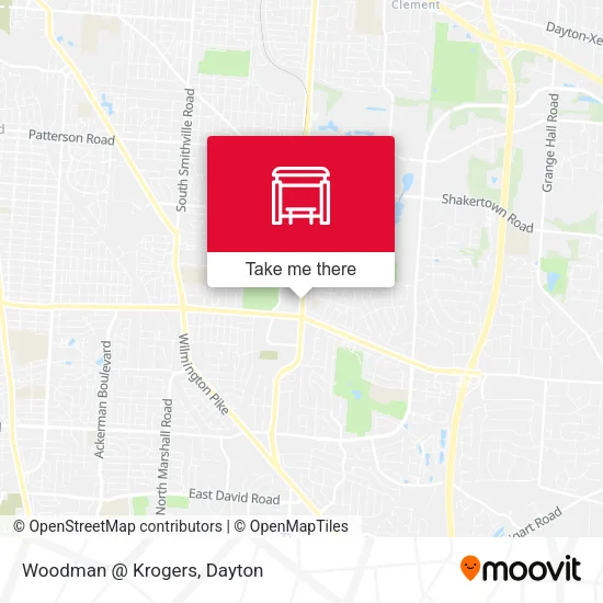Mapa de Woodman @ Krogers