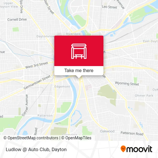 Mapa de Ludlow @ Auto Club