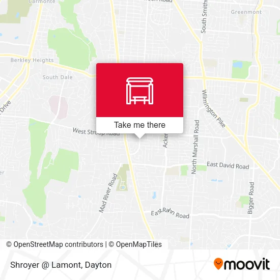 Shroyer @ Lamont map