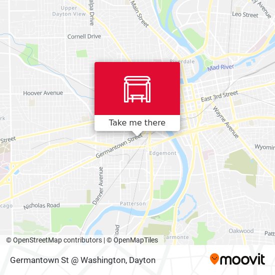 Mapa de Germantown St @ Washington
