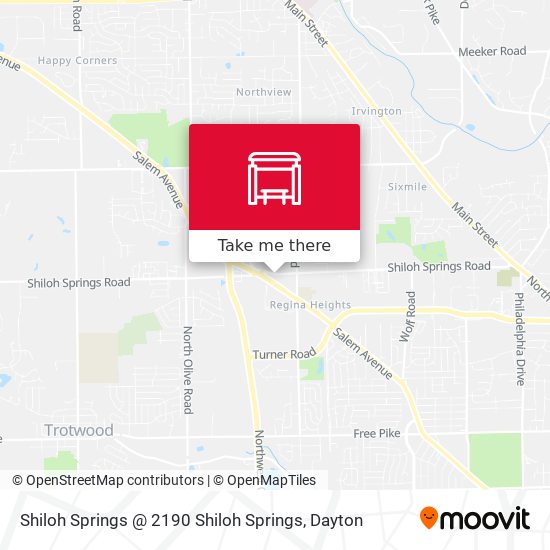 Shiloh Springs @ 2190 Shiloh Springs map