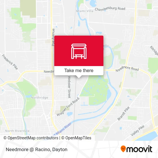 Needmore @ Racino map