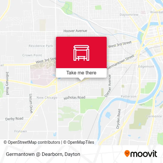 Germantown @ Dearborn map