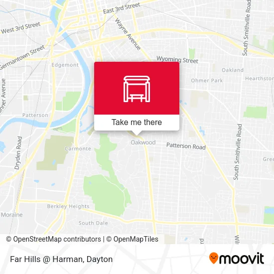 Far Hills @ Harman map