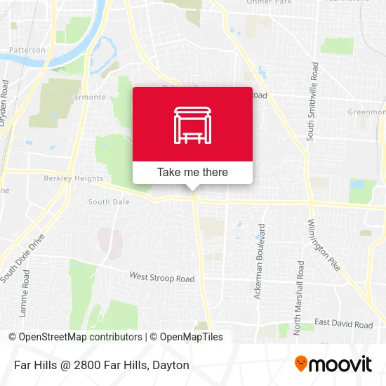 Mapa de Far Hills @ 2800 Far Hills