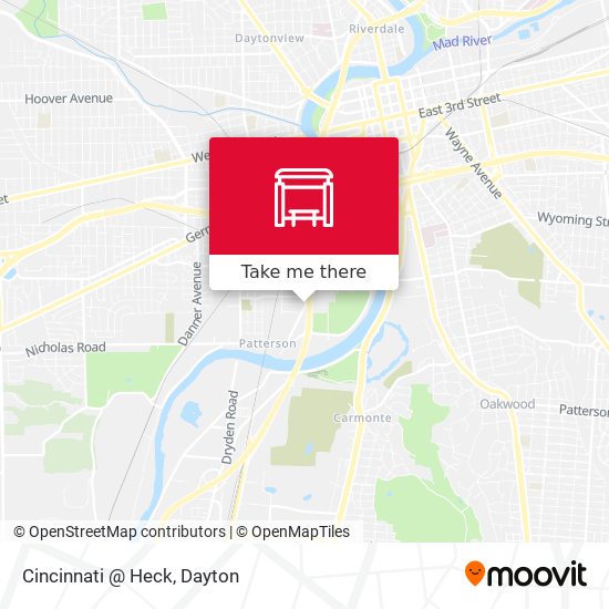 Mapa de Cincinnati @ Heck