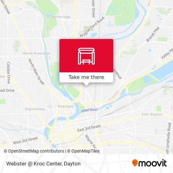 Webster @ Kroc Center map