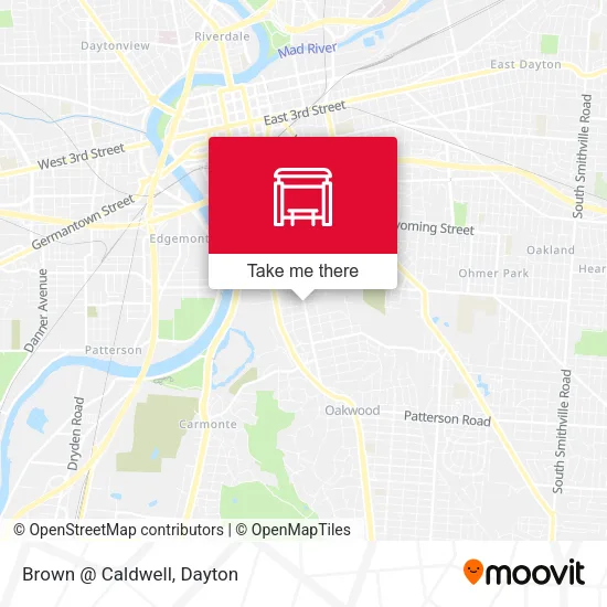 Mapa de Brown @ Caldwell