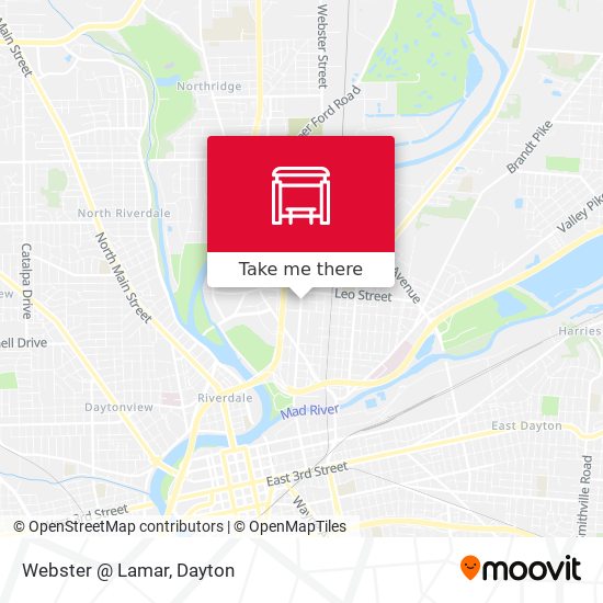 Webster @ Lamar map