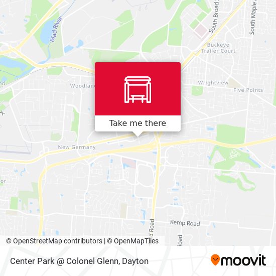 Center Park @ Colonel Glenn map