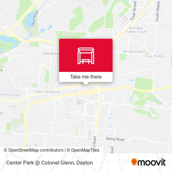 Center Park @ Colonel Glenn map