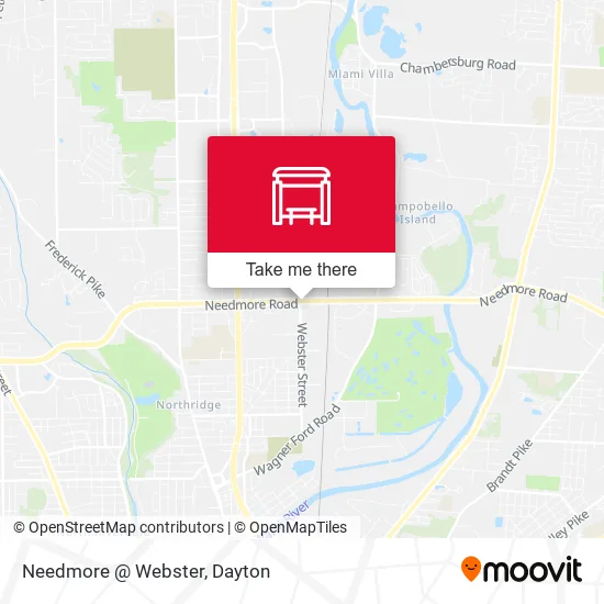 Mapa de Needmore @ Webster