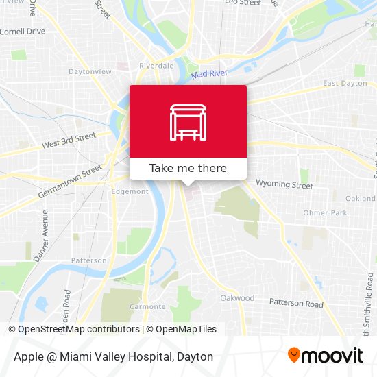 Apple @ Miami Valley Hospital map