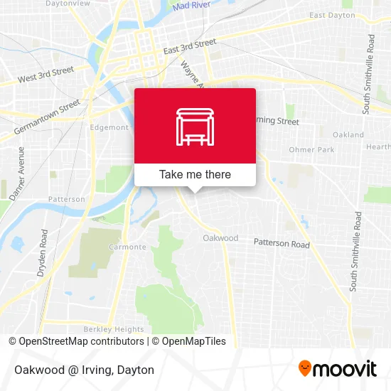 Mapa de Oakwood @ Irving