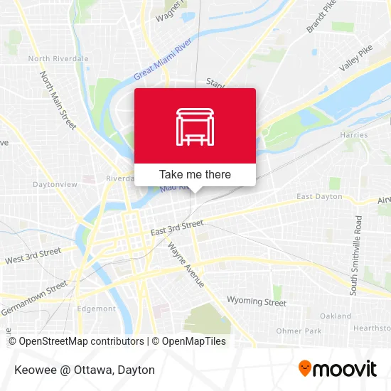 Mapa de Keowee @ Ottawa