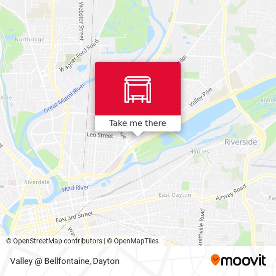 Mapa de Valley @ Bellfontaine