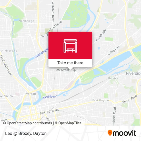 Leo @ Broxey map