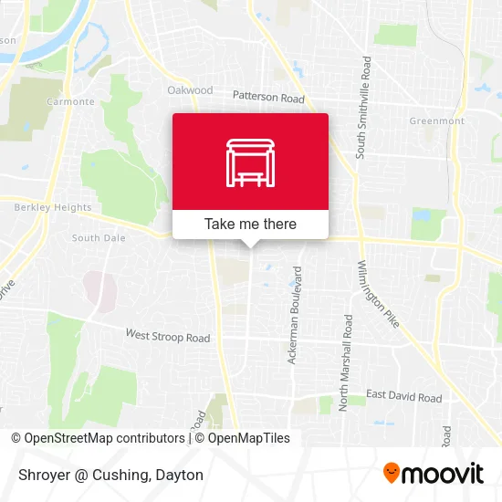 Shroyer @ Cushing map