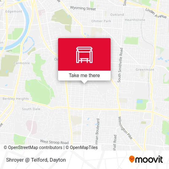 Shroyer @ Telford map