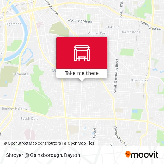 Shroyer @ Gainsborough map