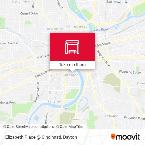 Elizabeth Place @ Cincinnati map