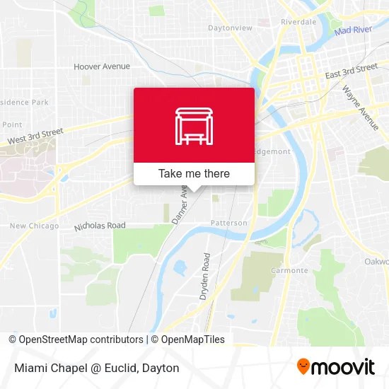 Mapa de Miami Chapel @ Euclid