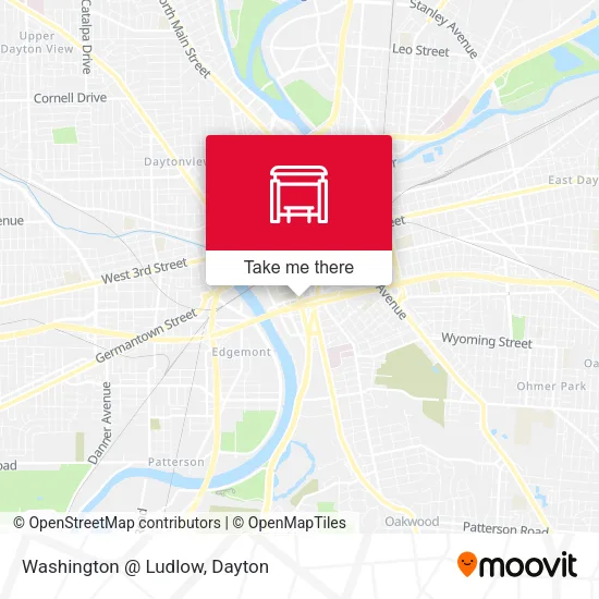 Washington @ Ludlow map