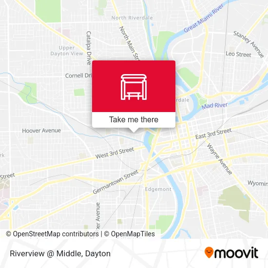 Mapa de Riverview @ Middle