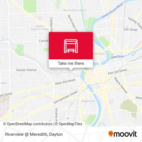 Mapa de Riverview @ Meredith