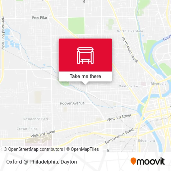 Oxford @ Philadelphia map