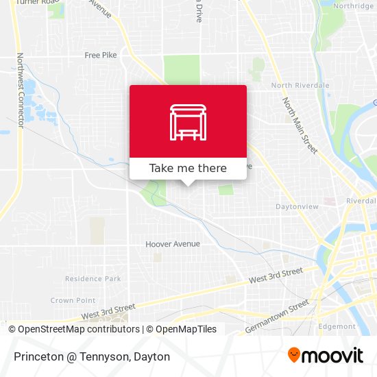 Princeton @ Tennyson map