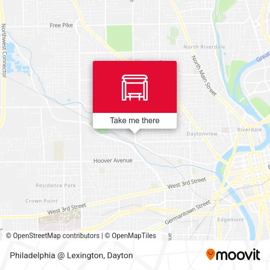Mapa de Philadelphia @ Lexington