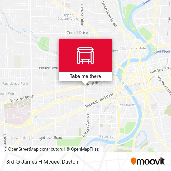 Mapa de 3rd @ James H Mcgee