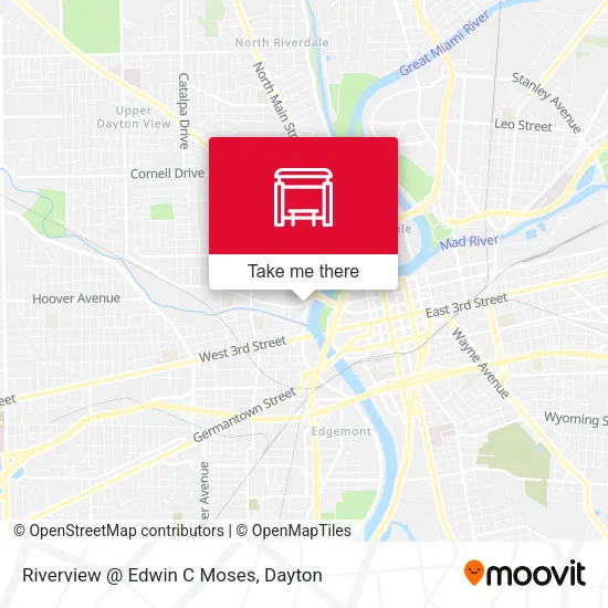 Mapa de Riverview @ Edwin C Moses