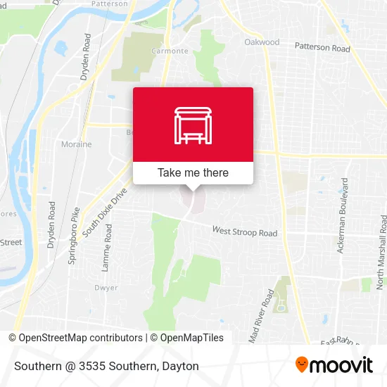 Southern @ 3535 Southern map