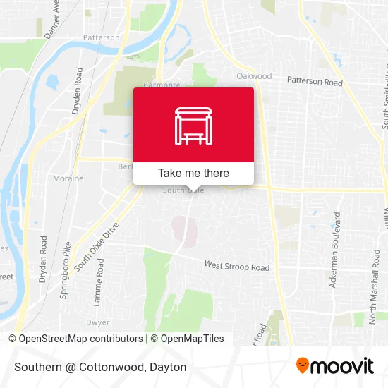 Southern @ Cottonwood map