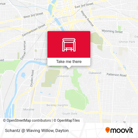 Schantz @ Waving Willow map