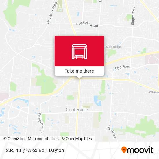 S.R. 48 @ Alex Bell map