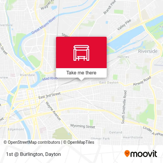 Mapa de 1st @ Burlington