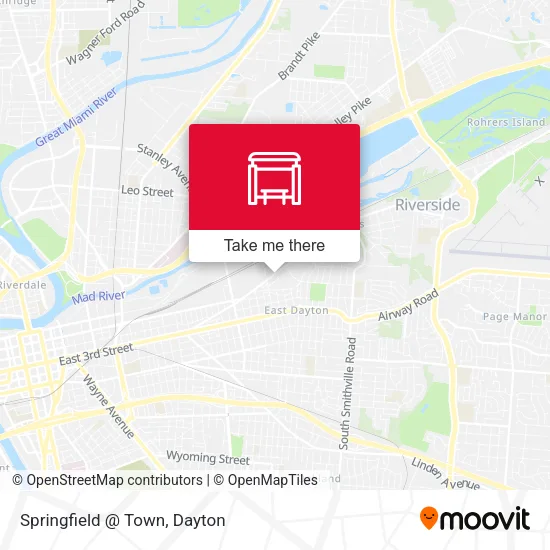 Mapa de Springfield @ Town