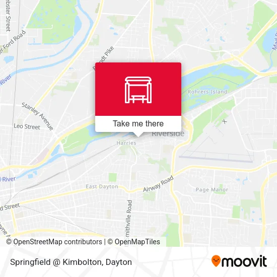 Mapa de Springfield @ Kimbolton