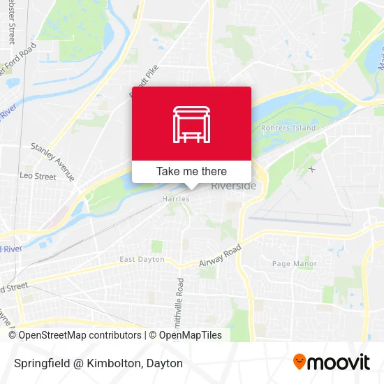 Mapa de Springfield @ Kimbolton