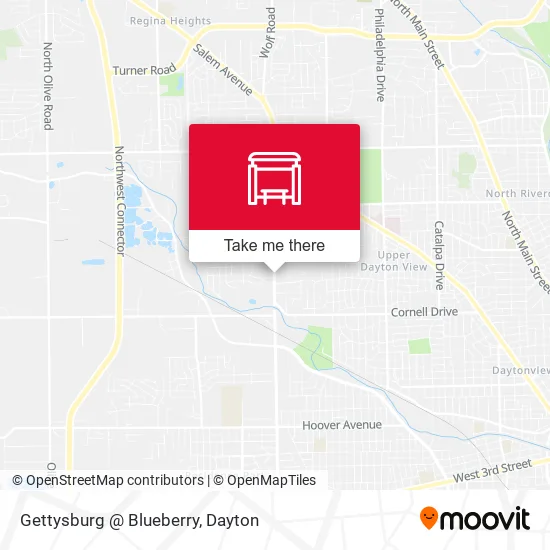 Gettysburg @ Blueberry map