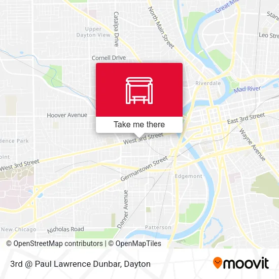 Mapa de 3rd @ Paul Lawrence Dunbar