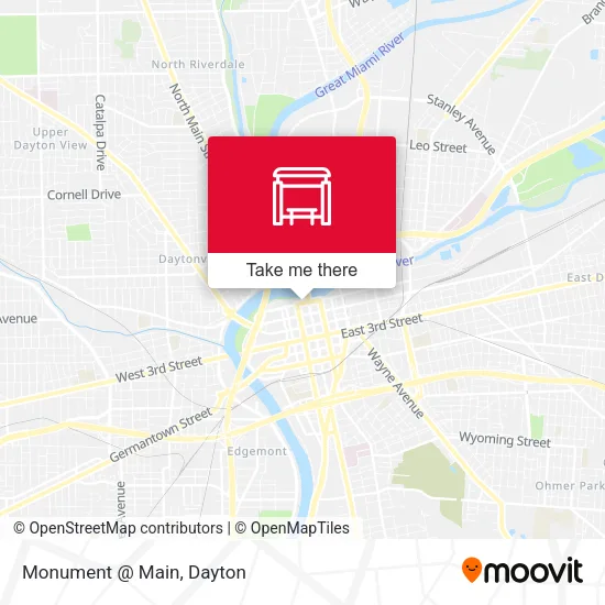 Mapa de Monument @ Main